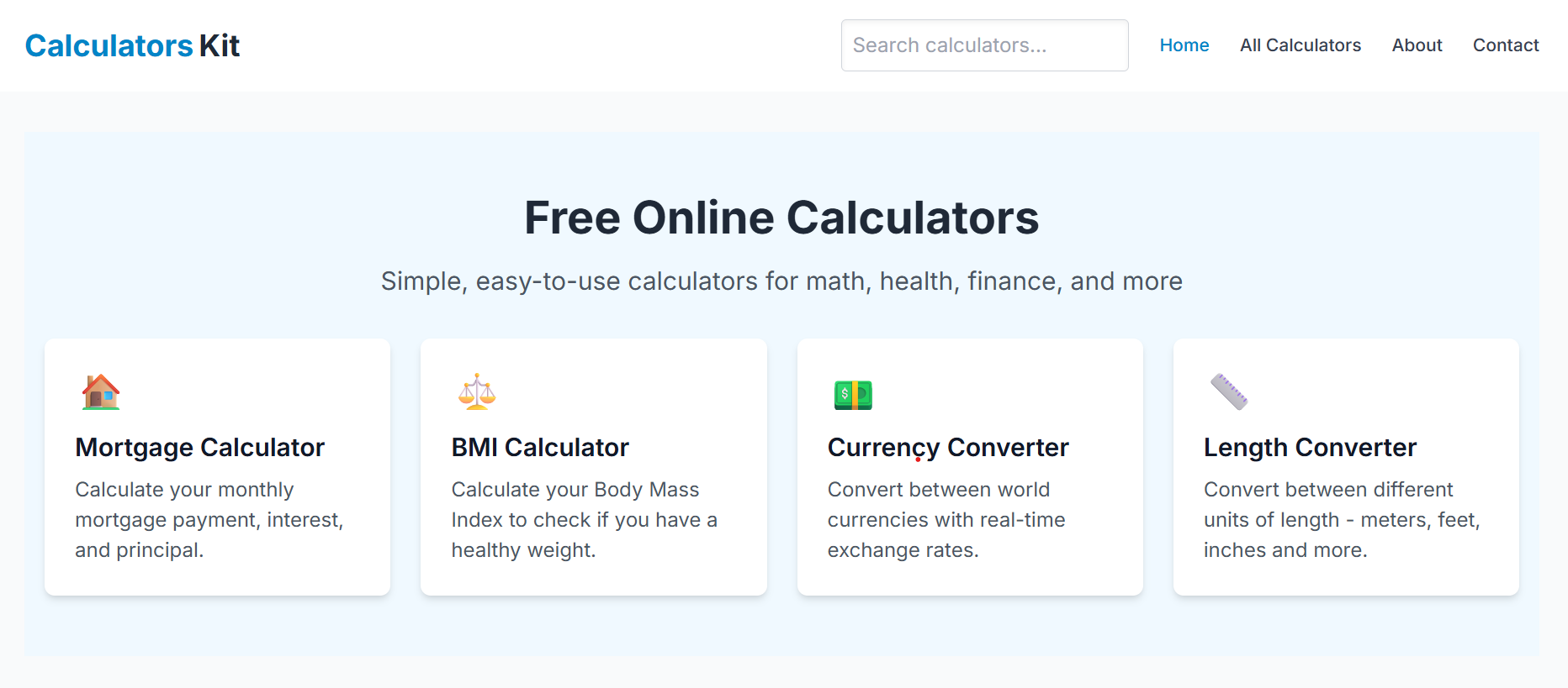 CalculatorsKit